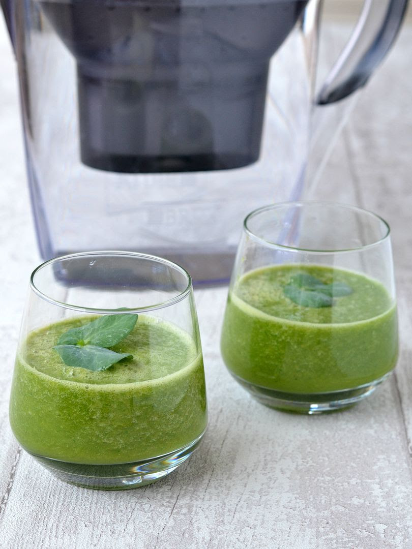 Healthy Green Mojito Smoothie