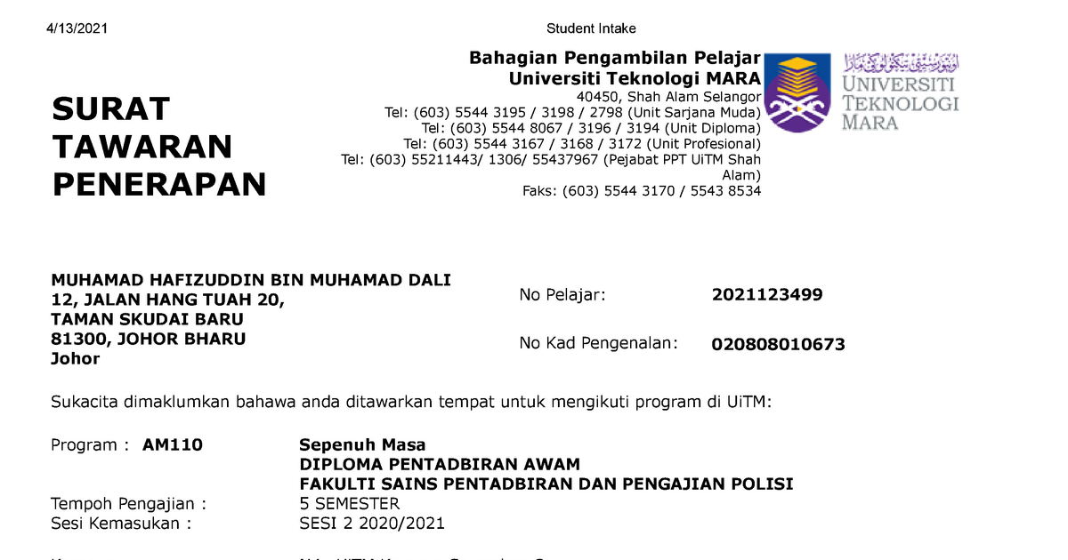 Diploma Pentadbiran Korporat Uitm : Peluang Kerja Graduan Diploma