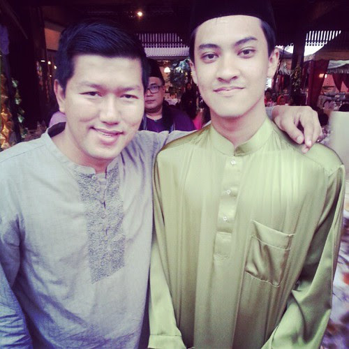 Bersama pengarah muda filem SAM Shafiq Yusof di #GalaTVFiestaRaya