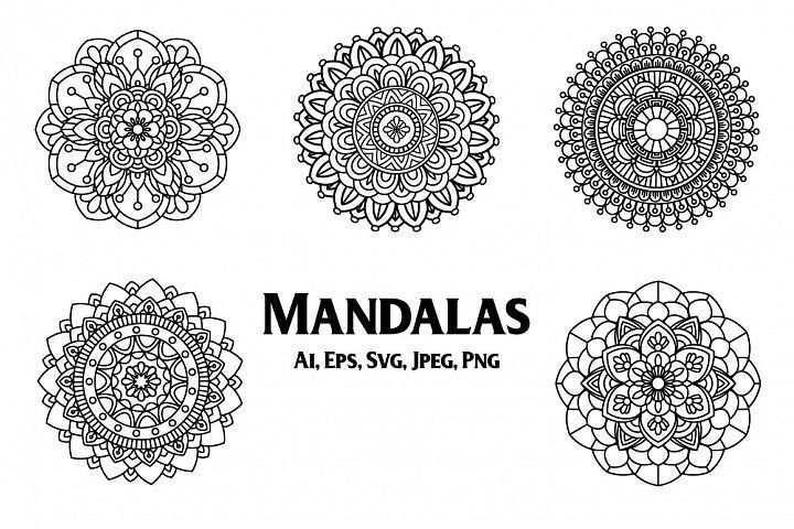 Free Free Cricut Maker Mandala 837 SVG PNG EPS DXF File