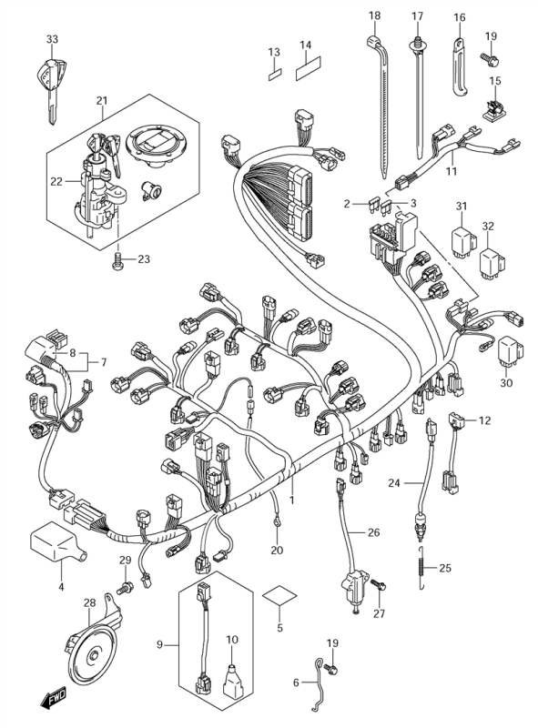 2006 Gsxr 600 Wiring Diagram U