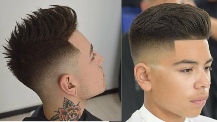 Corte en degrade hombre