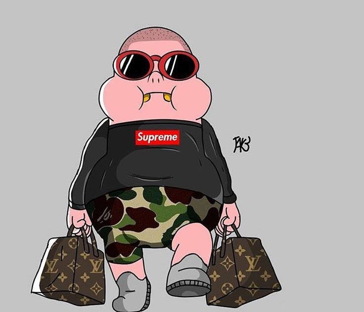 Wallpaper Hypebeast Cartoon : HYPEBEAST Illustration & Print on