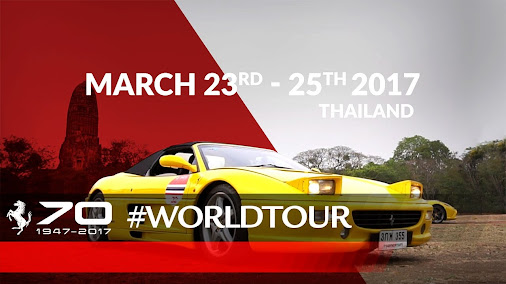 #Ferrari70 #WorldTour: exploring the beauty of #Thailand.