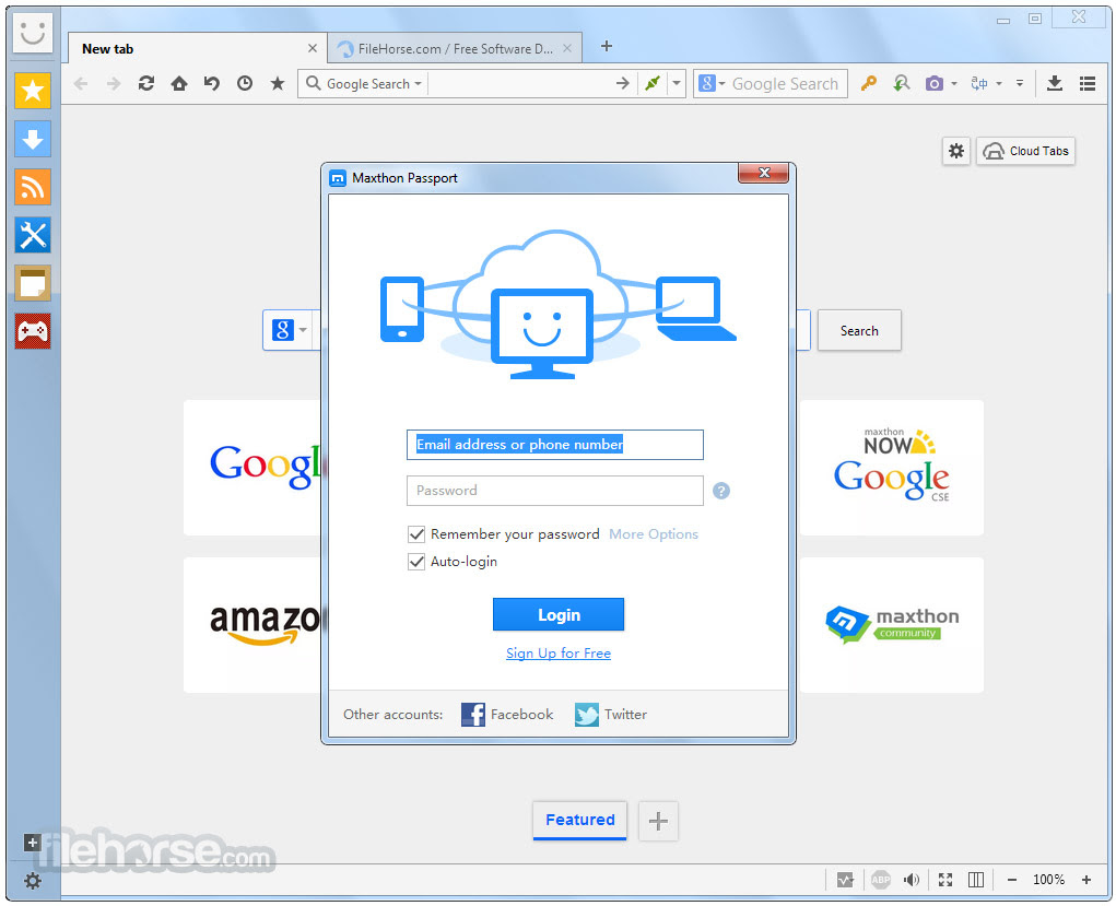 Maxthon Cloud Browser v4.4.1.2000 Full Version | Brother43ver