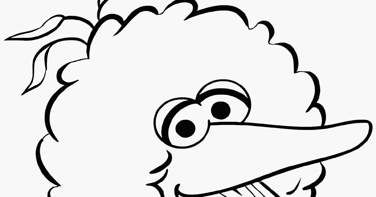 Luxury Big Bird Coloring Pages Printable | Thousand of the Best