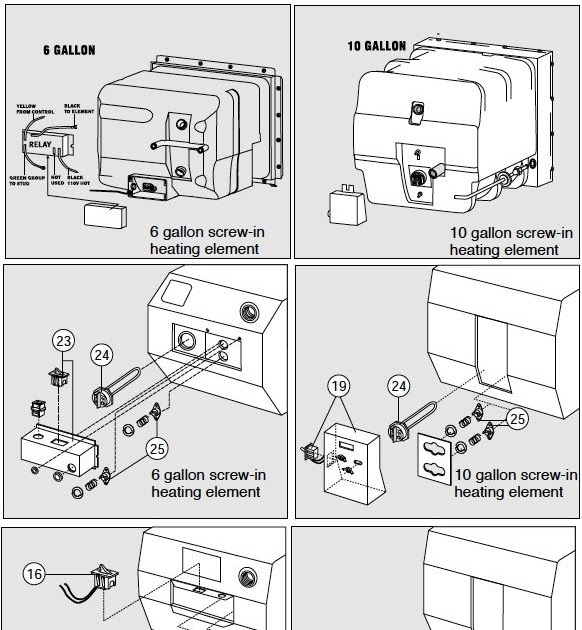 Atwood 10 Gallon Water Heater Wiring Diagram - WIRGRAM
