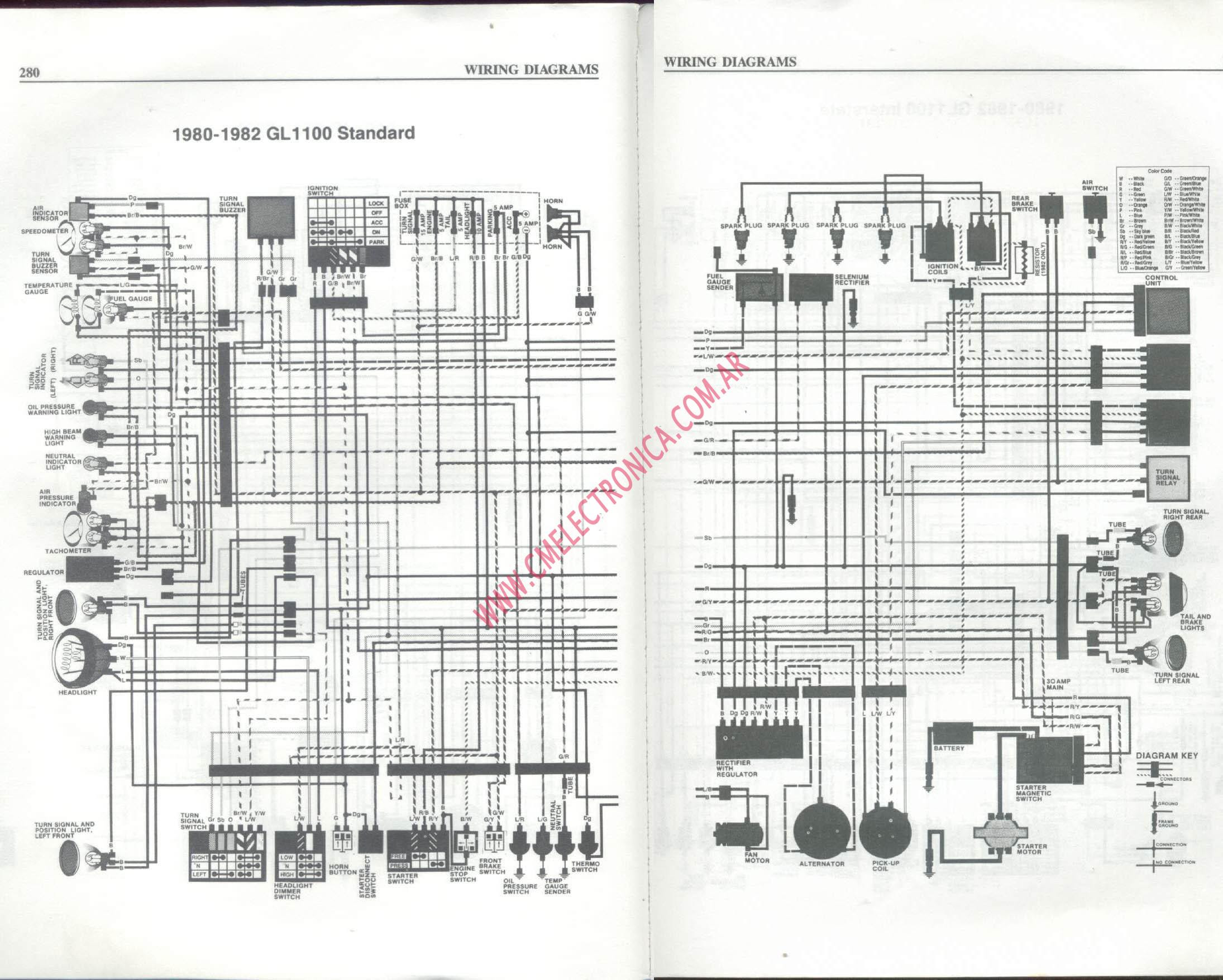 Wiring Diagram PDF: 1200 Goldwing Wiring Diagram For