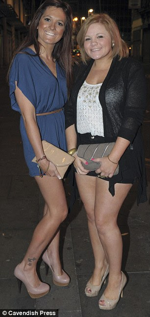 Why DO young women go out dressed like this? We meet nightclubbers in