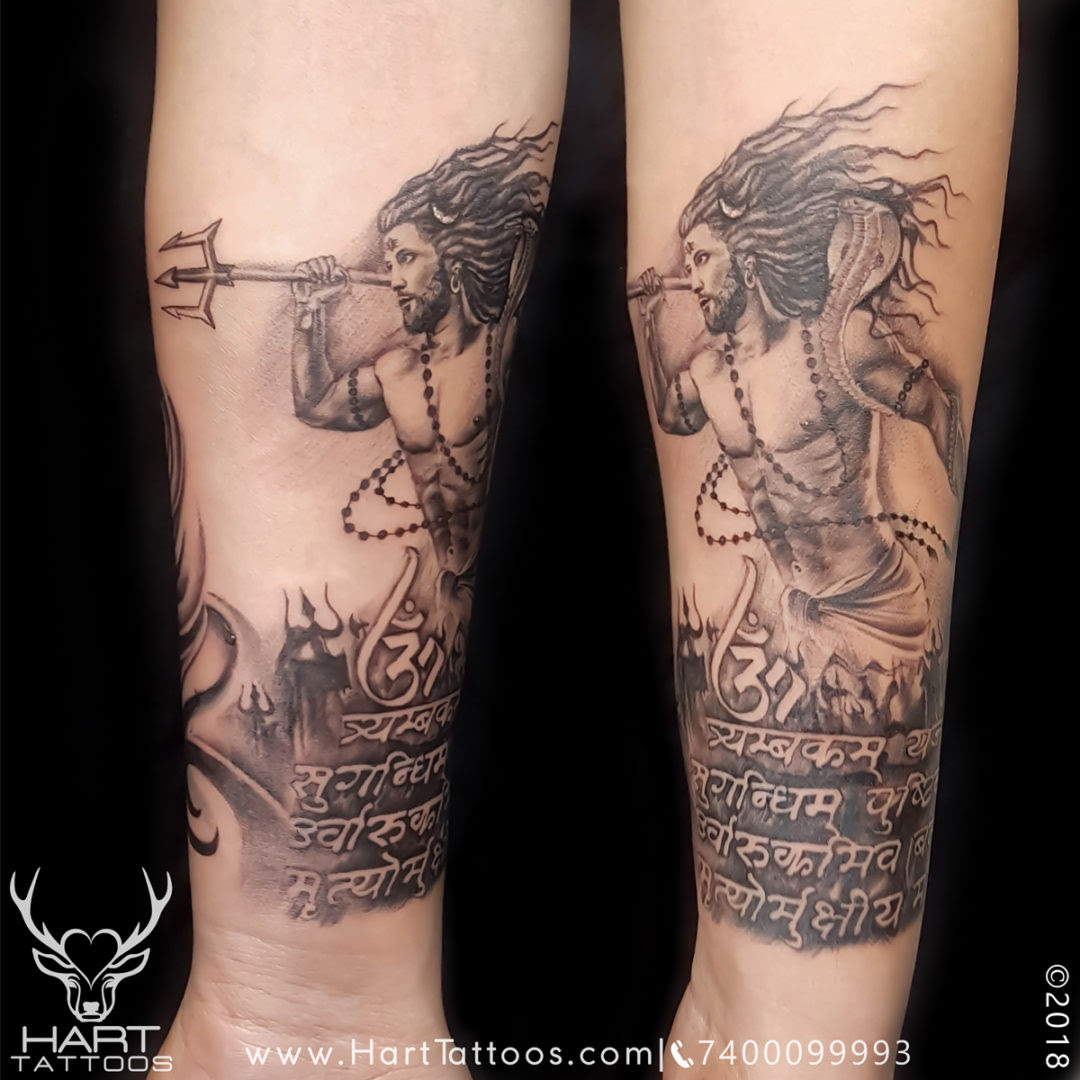 Get Inspired For Lord Shiva Tattoo Image Best Tattoo Design