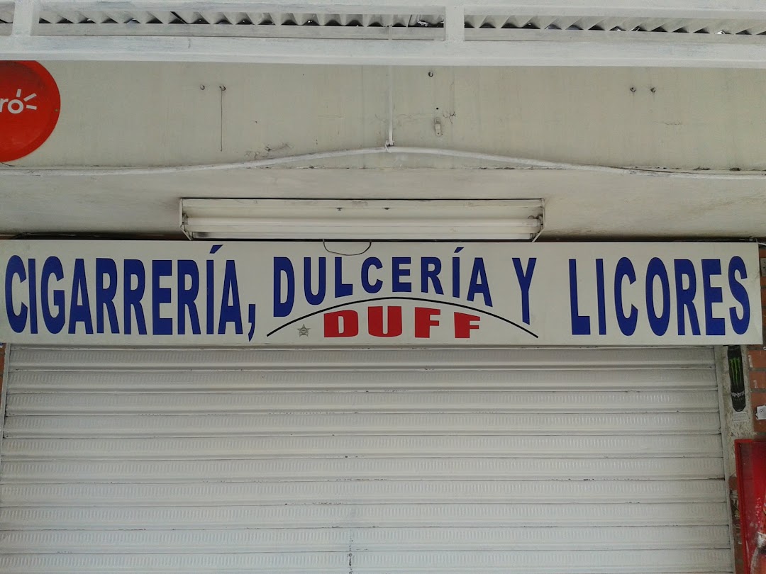 CIGARREIA, DULCERIA Y LICORES DUFF