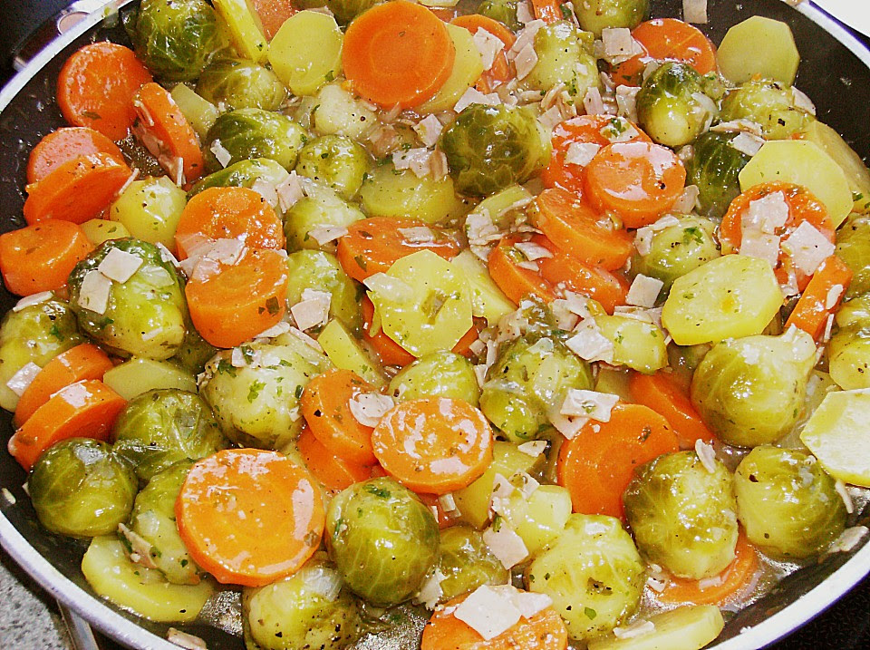 Rosenkohl Rezepte Mit Fleisch / Rosenkohl - Kasseler - Auflauf (Rezept