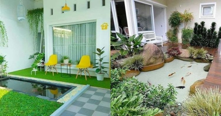 Desain Rumah Minimalis Dengan Taman - Desain Rumah Baru