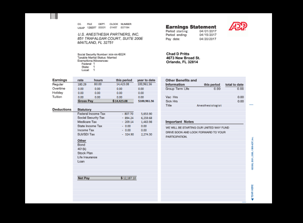 Adp Pay Stub Explained