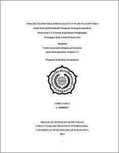 Contoh Skripsi Ilmu Komunikasi Kuantitatif Pdf Pejuang Skripsi