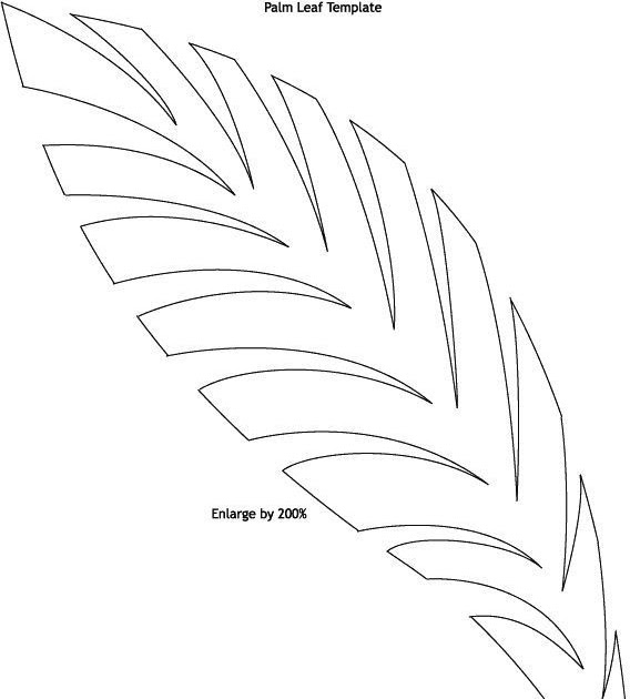 Paper Palm Tree Template imgwut