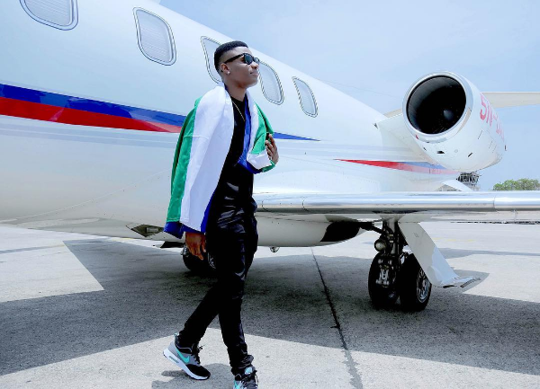 Wizkid jet