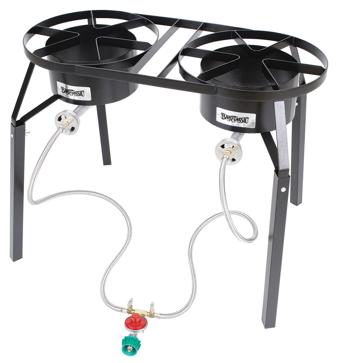 + Bayou Classic DB250 Double Burner Outdoor Gas Cooker For Sale!
