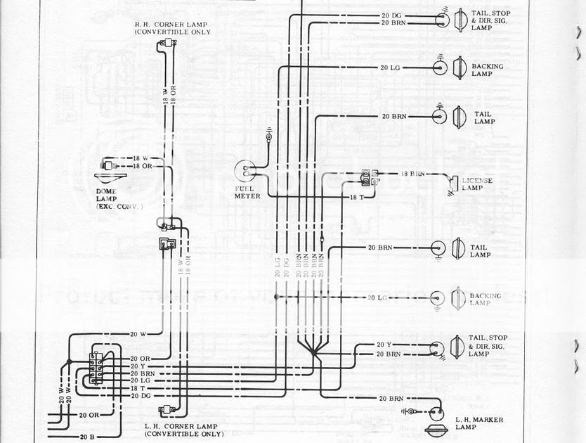 1967 1969 Camaro Wiring Diagram Manual Rally Sport Headlight | Diagram