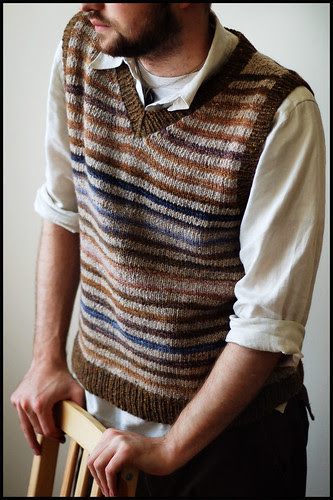 Striped Vest (by b r o o k l y n t w e e d) Striped Vest (by b r o o k l y n t w e e d)