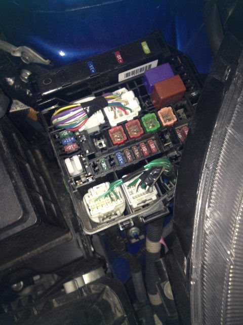 Toyotum Vitz Fuse Box