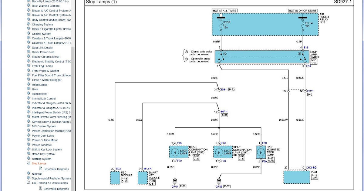 53 2014 Hyundai Sonata Tail Light Wiring Harness - Wiring Diagram Plan