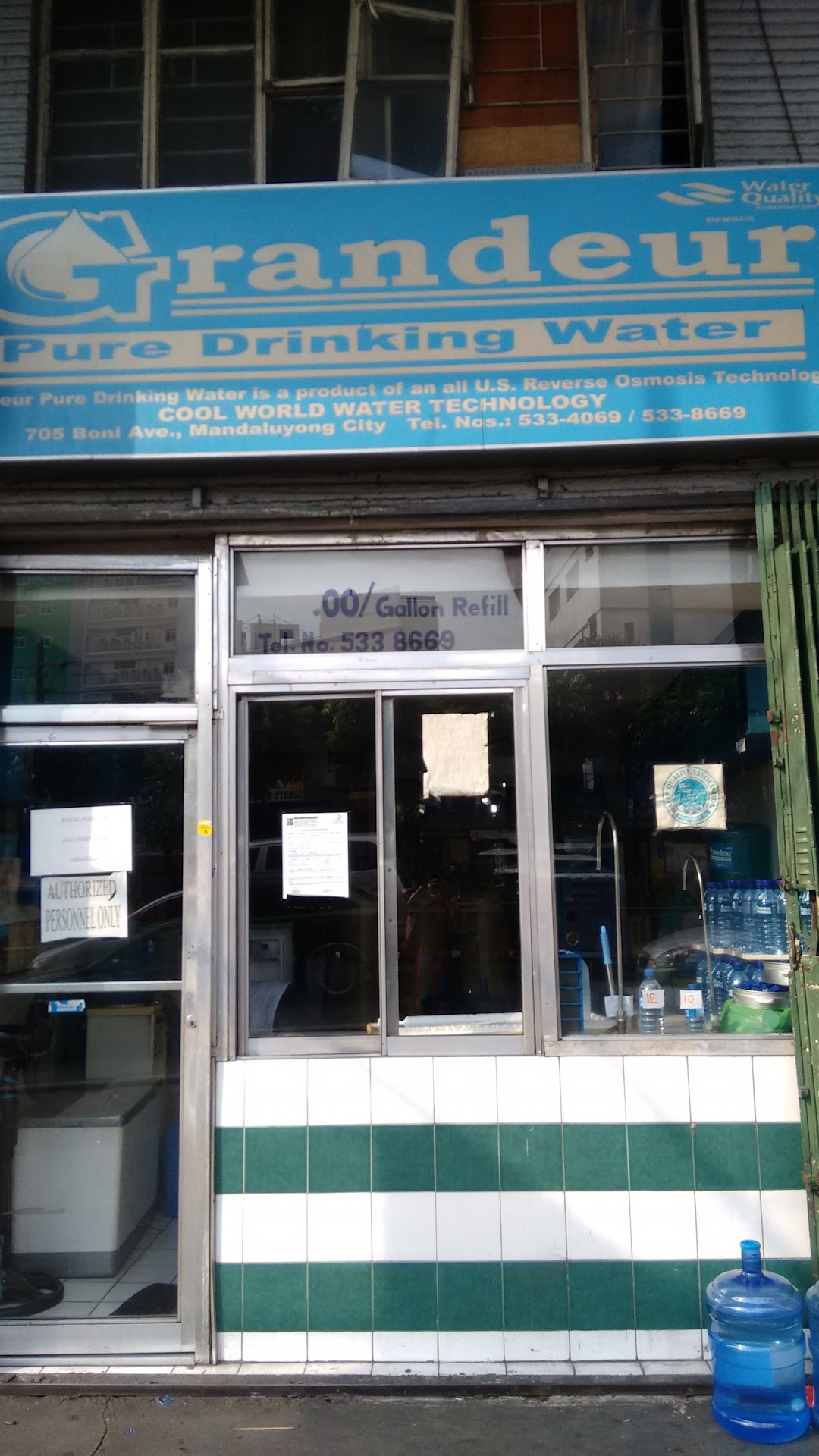 Grandeur Purified Drinking Water