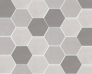 28 Ide Keramik Dinding Hexagonal 