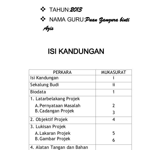 Contoh Folio Pendidikan Jasmani Tingkatan 4 - Contoh Agus