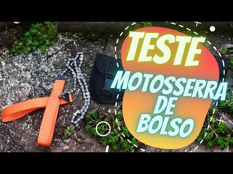 Teste Motosserra de Bolso. Essa você vai querer levar na Trilha!! 💪 