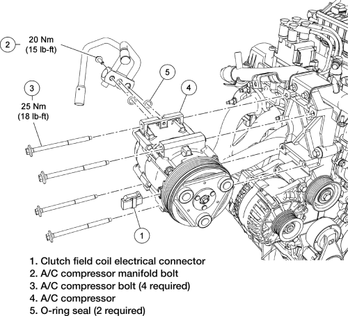 schematics and diagrams: AC and Heater Components Location Diagram For