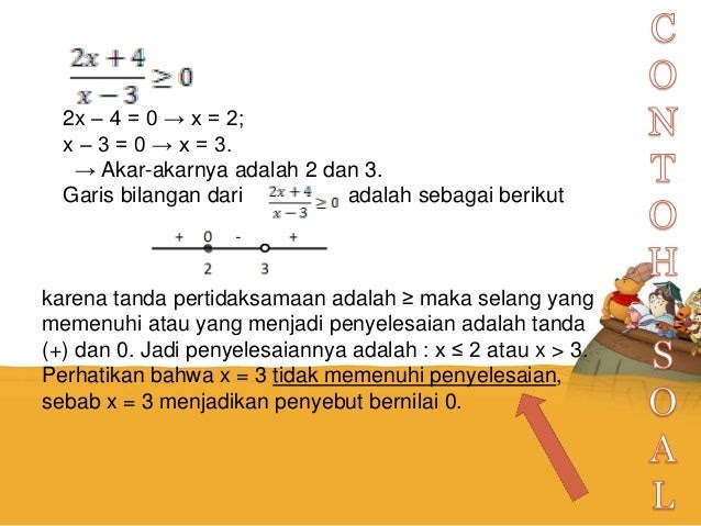 Soal Pertidaksamaan Rasional Dan Irasional