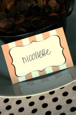 Autumn Wedding Escort Cards: Free Printables Autumn Wedding Escort Cards: Free Printables