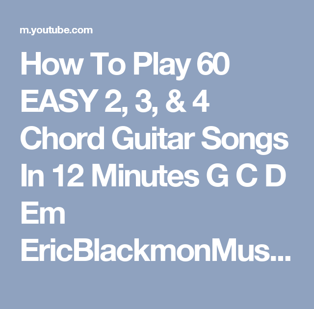 G C D Guitar Chords - Sheet and Chords Collection