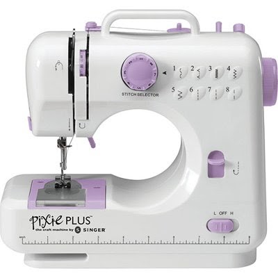 This is My Choice Singer Pixie Plus Craft Portable 4-Stitch Sewing