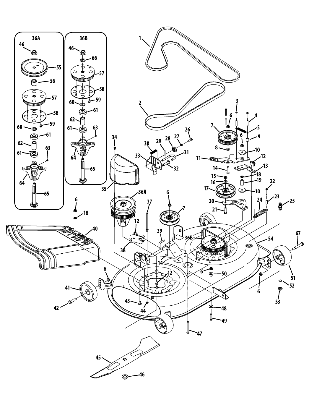 Cub Cadet Ltx 1045 Parts Diagram Drivenheisenberg