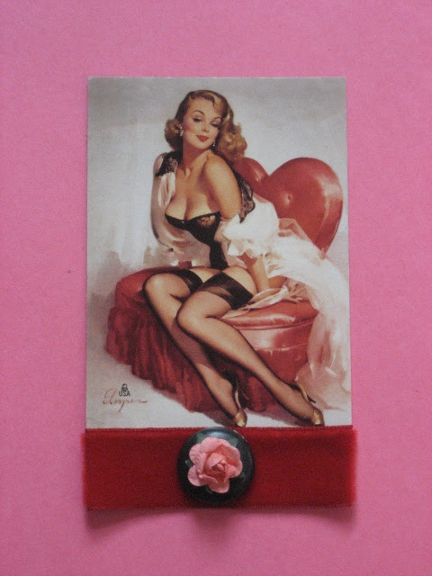 Vintage Pin Up Valentine