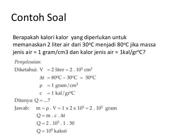 Latihan Soal Fisika Suhu Dan Kalor - GTK Guru