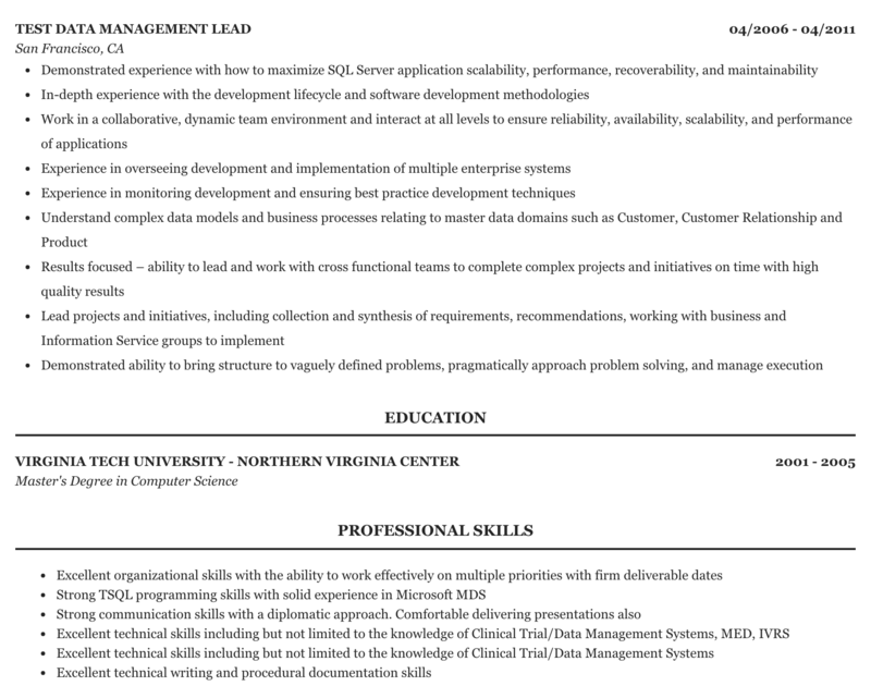 resume help virginia tech