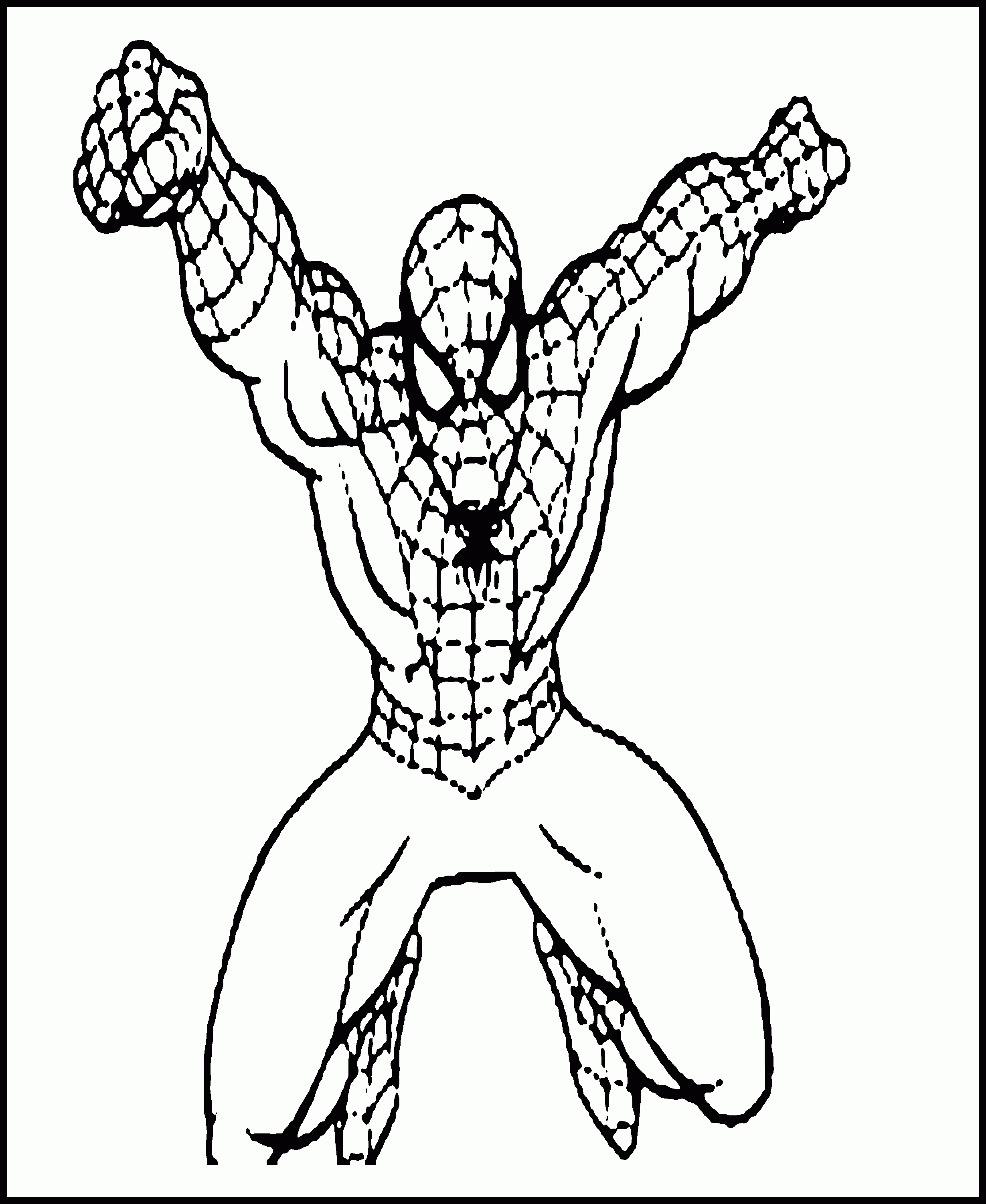 Free Printable Spiderman Coloring Pages For Kids - Spiderman Coloring