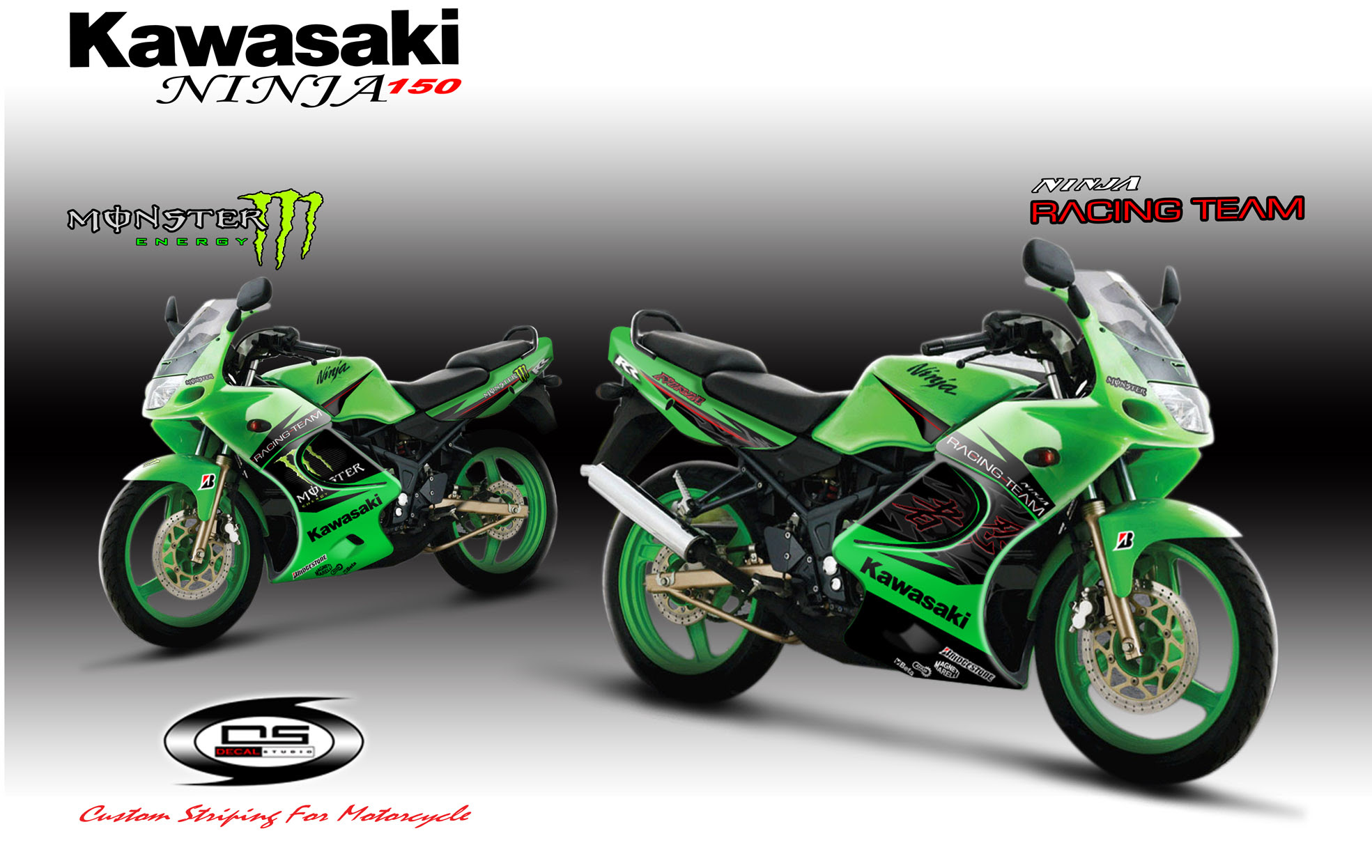 95 Modifikasi Motor Kawasaki Ninja Rr New Sobat Modifikasi