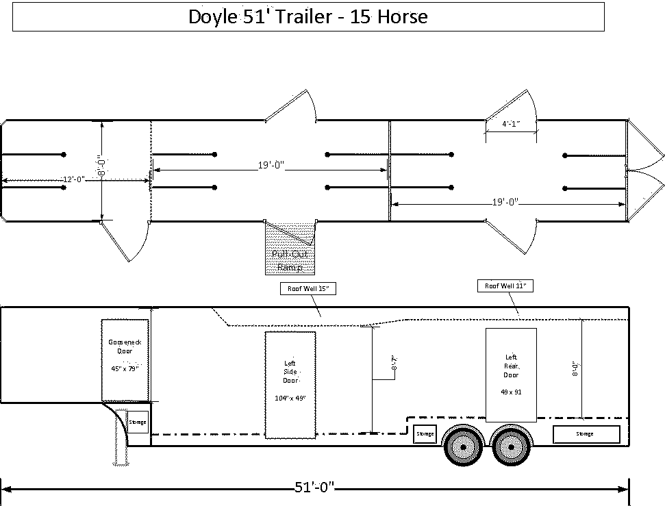 Gooseneck Horse Trailer Designs