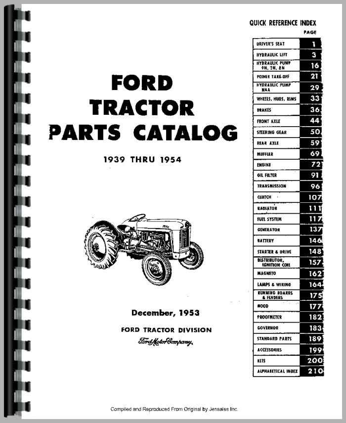 8n Ford Tractor Parts - Greatest Ford