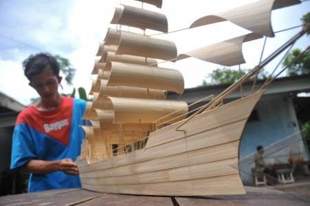 Taman Bambu  Nusantara Jenis jenis Kerajinan  Bambu 