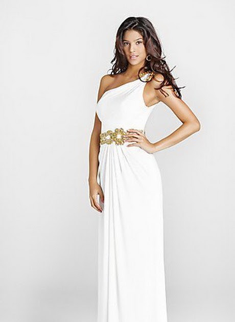 Gold: White And Gold Greek Dress