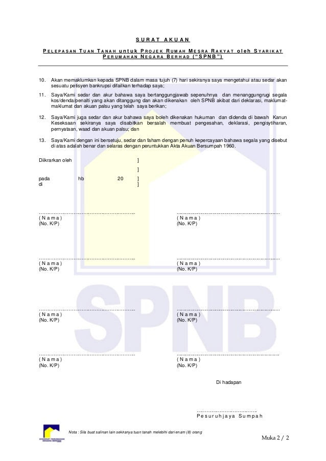 Borang Rumah Mesra Rakyat Negeri Kedah - Ceria Bulat u