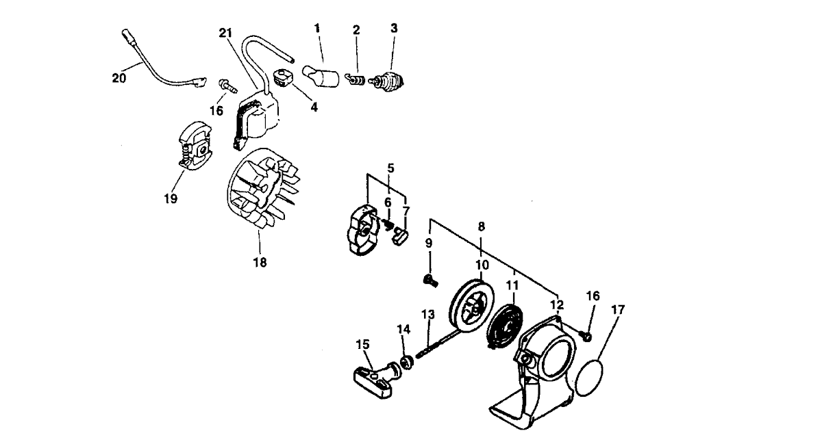 Echo Weed Eater Parts Diagram - Drivenhelios