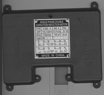 Electric Motor Wiring Diagram 220 To 110 - 36