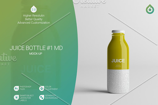 Download Free Download Juice Bottle Md Mock Up 1 V2 0 PSD Mockups.