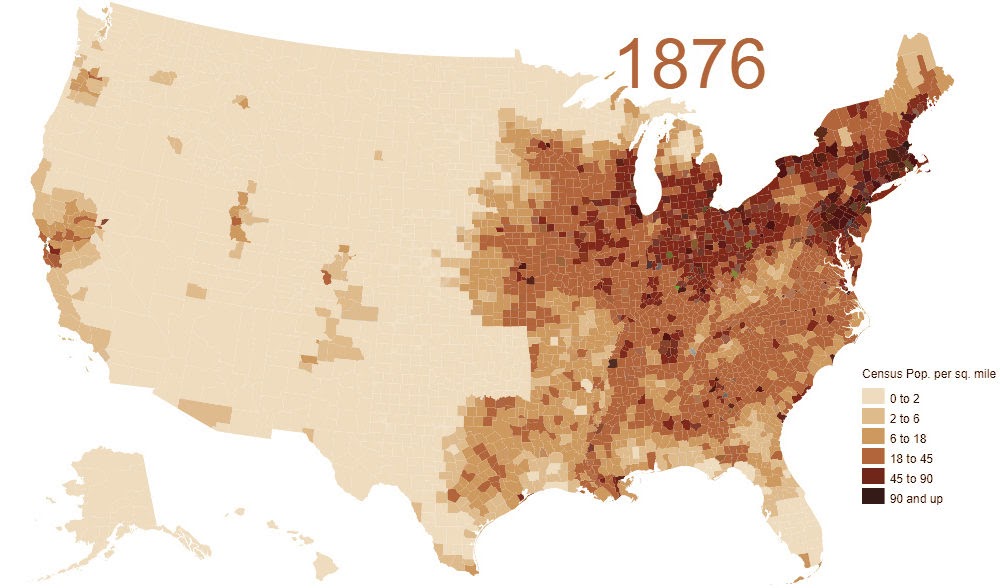 Us Map By Population Density | Map Massachusetts